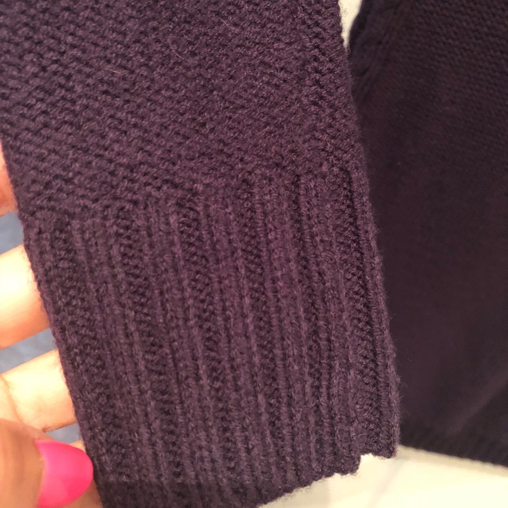 Purple knit dress - Picture 3 of 4